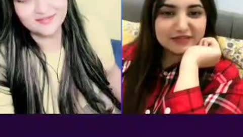 Sweet HOT girls shars open short live Pakistani shazadi