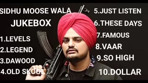 Sidhu Moose Wala top 10 jukebox #sidhumoosewala #asmr #music #punjabi #music #apdhillon