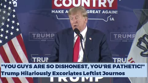 Trump Wrecks Lefty Journos
