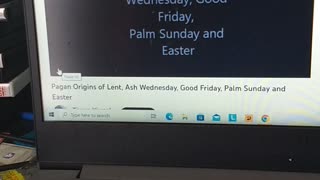 Easter, Palm Sunday, good Friday, are all pagan holidays