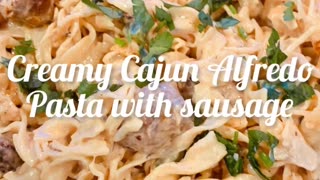 Creamy Cajun Alfredo Pasta Recipe