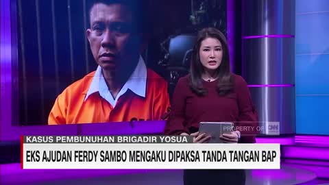 Eks Ajudan Ferdy Sambo Mengaku Dipaksa Tanda Tangan BAP