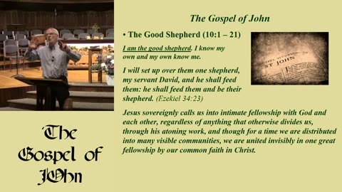 28. Shepherd and Sheep (John 10:1-21; 9/17/2023)