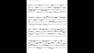 J.S. Bach - Well-Tempered Clavier: Part 1 - Fugue 07 (String Quartet)