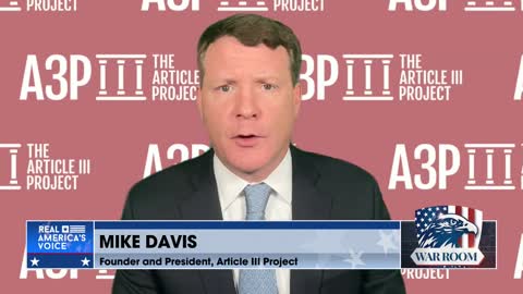 Mike Davis: The Justice Department's Utilizing "Non-Crimes To Put A Cloud Over President Trump Run For The Presidency"