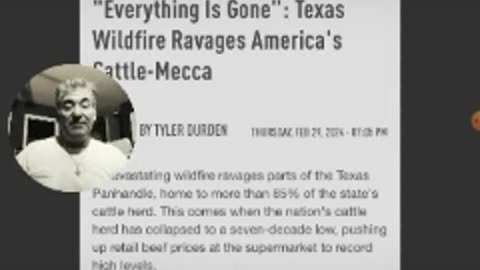 TEXAS "WILDFIRE" : EVERYTHING IS GONE