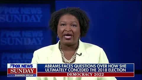 Stacey Abrams Takes Issue With Fox News Host Over Voter Suppression