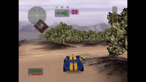 Vigilante 8 Playthrough (Actual N64 Capture) - Chassey Blue Quests