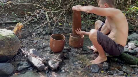 Primitive Technology: Making Iron From Creek Sand