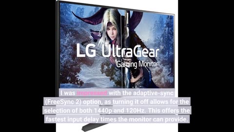 Honest Comments: LG UltraGear QHD 27-Inch Gaming Monitor 27GL83A-B - IPS 1ms (GtG), with HDR 10...