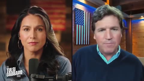 TULSI GABBARD & TUCKER CARLSON LOSE IT ON AIR