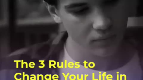 3 Rules To Change Your Life in 2023