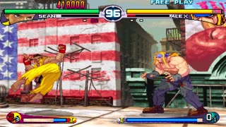 Street Fighter III: 2nd Impact: Sean vs Alex