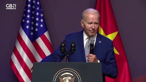 Biden tells Vietnam press conference 'I'm going to bed!'