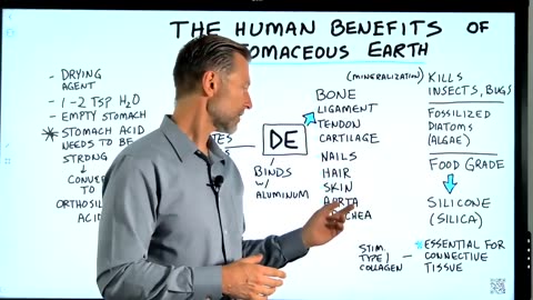 The Benefits of Diatomaceous Earth for Humans - Dr. Eric Berg DC