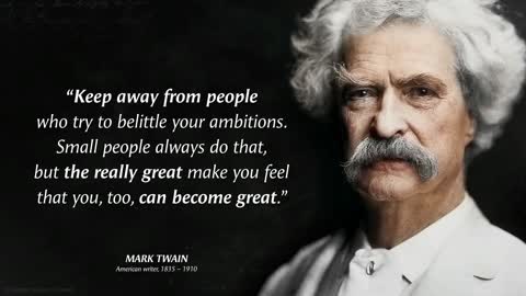 MARK TWAIN that are worth listening to!