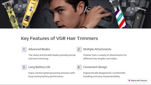 Shop the Best VGR Hair Trimmers in India - Only at VGR India Official