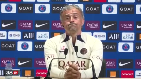 Luis Enrique: así reacciona cuando le dicen que Mbappé va al Real Madrid