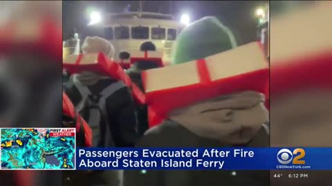 Fire on Staten Island Ferry