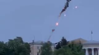 Failed Russian Drone Attack on Kiev