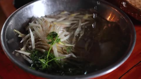 Harvest Lotus root and pick fruit for cooking