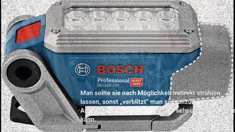 Bosch Professional 12V System Akku LED-Lampe GLI 12V-330 (330 Lumen, Betriebszeit: 180 min/Ah)