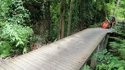 Trail Erawan Falls Thailand