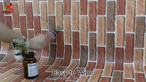 Kunlin Brick Pattern Decorative Film - Beautify Your Space