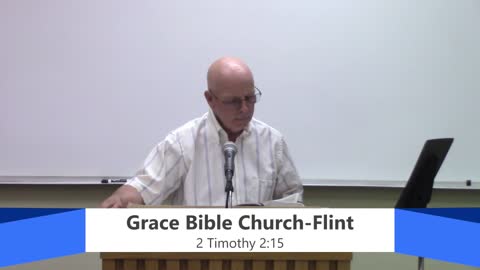 GRACE BIBLE FLINT WHAT IS TRUTH JOHN 18:38