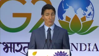 Trudeau: "Canada will always be pushing hard for stronger language on climate change."