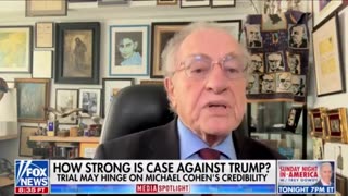 American lawyer Alan Dershowitz: "I don't think any right thinking person will tell you that this indictment would have occurred, but for the fact that the man's name is Donald Trump..."