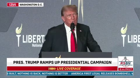 FULL SPEECH- President Trump Addresses Libertarian National Convention in D.C