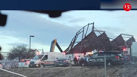 Hangar collapse on grounds of the airport in Boise, Idaho - 3 people killed and 9 injured