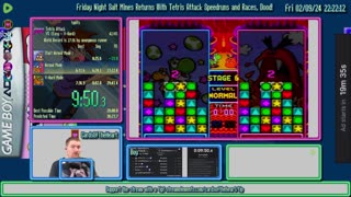 Friday Night Salt Mines - Hoping for a Longer Tetris Attack Speedrun Session, Dood!