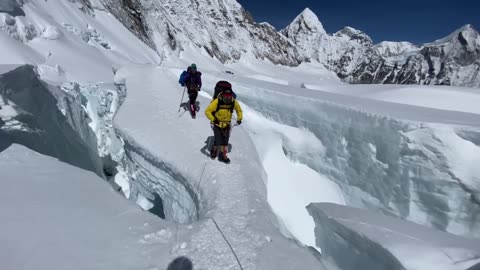 Mt Everest Khumbu Icefall 2023