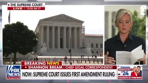 Supreme Court issues First amendment ruling 6-3 split - No Standing
