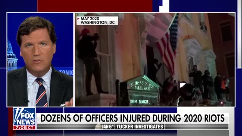 Tucker Carlson: More Cops Were Injured by BLM at the White House Than Were Injured by Trump Voters on January 6