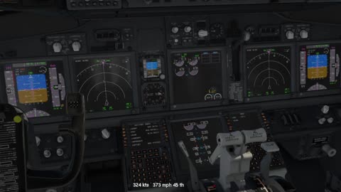 the LevelUp Boeing 737-700NG - Xplane 11 - My Northwest Route Practice -