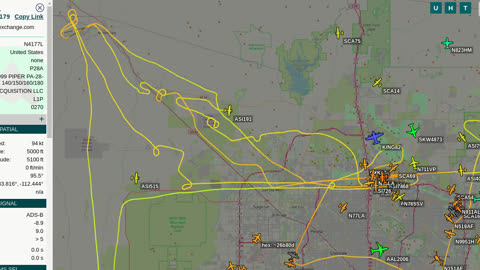 N4177L - another BIRD MAFIA MORMON PILOT over Mormon Theft Zone