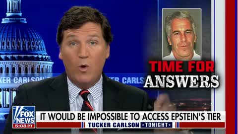 Tucker Highlights Everything About Jeffrey Epstein's Death They Want You To Forget