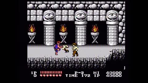 Double Dragon No-Death Playthrough (Actual NES Capture)