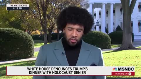 White House Denounces Trump's Dinner With Holocaust Denier