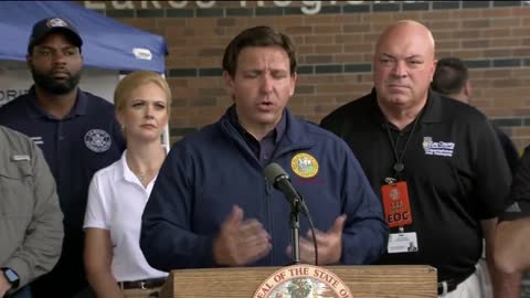 DeSantis: "I don’t have the authority to forcibly relocate people. If I could, you know, I would take those three looters, I drag them out by the collar, and I would send them back to where they came from."