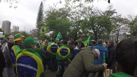Manifestação no Ibiraquera contra a fraude eleitoral - São Paulo - 02-nov-2022 8790