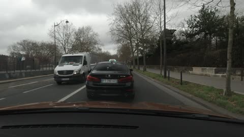Paris Center to the Eastern suburbs (VBR-36 Relaxing Driving in France, No Talking, No Music).mp4