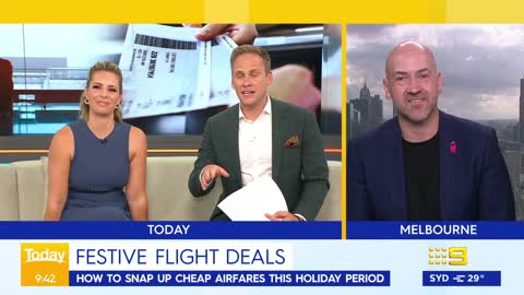 How to snap up cheap airfares over the holiday period _ 9 News Australia