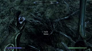 The Elder Scrolls V: Skyrim- floating axe.