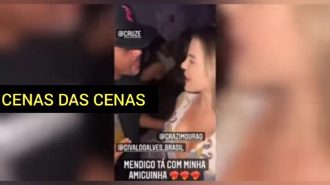 Mendigo Famoso pegando Mulher gata na festa #mendigo #gata #mulher #noticias #brasil #bbb22 #pegador