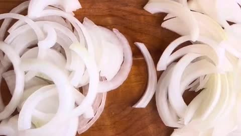 The direction you cut your onion actually makes a difference in flavor!