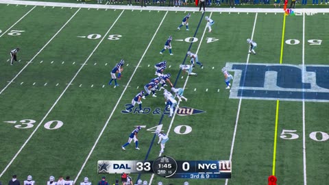 Dallas Cowboys vs. New York Giants | 2023 Week 1 Game Highlights